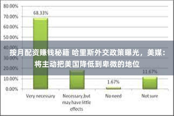 按月配资赚钱秘籍 哈里斯外交政策曝光，美媒：将主动把美国降低到卑微的地位