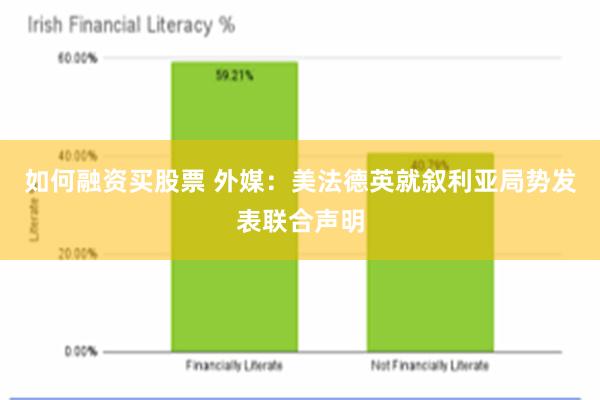 如何融资买股票 外媒：美法德英就叙利亚局势发表联合声明