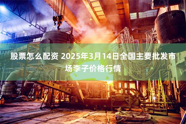 股票怎么配资 2025年3月14日全国主要批发市场李子价格行情