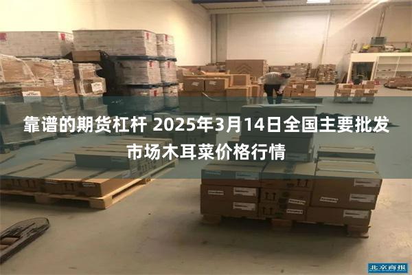 靠谱的期货杠杆 2025年3月14日全国主要批发市场木耳菜价格行情